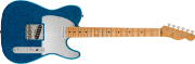 Fender J Mascis Telecaster, Maple Fingerboard, Bottle Rocket Blue Flake