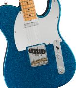Fender J Mascis Telecaster, Maple Fingerboard, Bottle Rocket Blue Flake