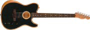 Fender Acoustasonic Player Telecaster, Rosewood Fingerboard, Brushed Black