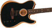 Fender Acoustasonic Player Telecaster, Rosewood Fingerboard, Brushed Black