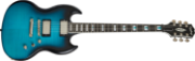 Epiphone SG Prophecy Blue Tiger Aged Gloss