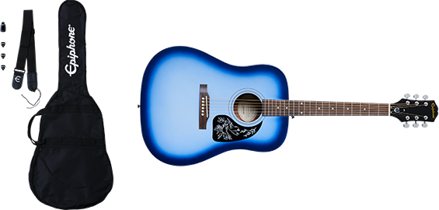 Epiphone Starling Acoustic Player Pack Starlight Blue