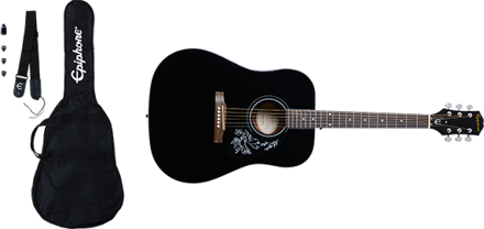 Epiphone Starling Acoustic Player Pack Ebony