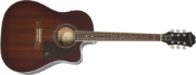 Epiphone AJ-220SCE Mahogany Burst