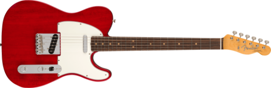Fender American Vintage II 1963 Telecaster®, Rosewood Fingerboard, Crimson Red Transparent