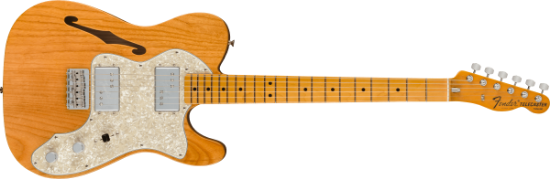 Fender American Vintage II 1972 Telecaster Thinline, Maple Fingerboard, Aged Natural