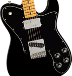 Fender American Vintage II 1977 Telecaster Custom, Maple Fingerboard, Black