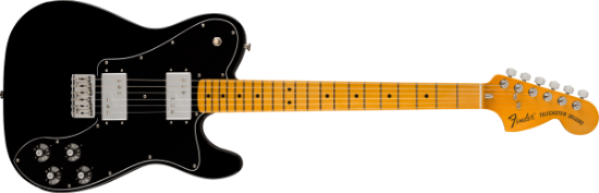 Fender American Vintage II 1975 Telecaster® Deluxe, Maple Fingerboard, Black