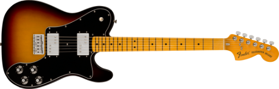 Fender American Vintage II 1975 Telecaster Deluxe, Maple Fingerboard, 3-Color Sunburst