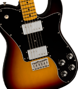 Fender American Vintage II 1975 Telecaster Deluxe, Maple Fingerboard, 3-Color Sunburst