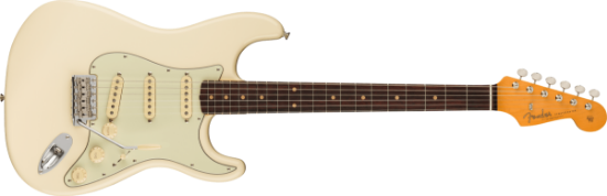 Fender American Vintage II 1961 Stratocaster®, Rosewood Fingerboard, Olympic White