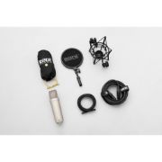 RØDE NT1 5th gen NICKEL USB-C-XLR mik. med DSP Unify