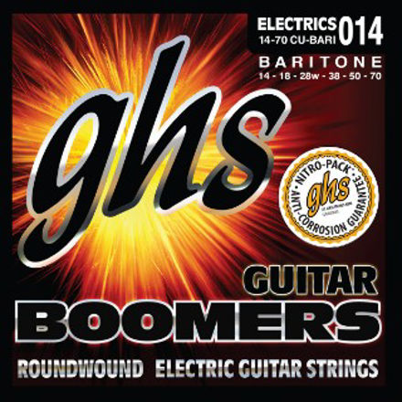 BLOCKED | GHS CU-BARI | Baritone Guitar Boomers, Light | 014-070