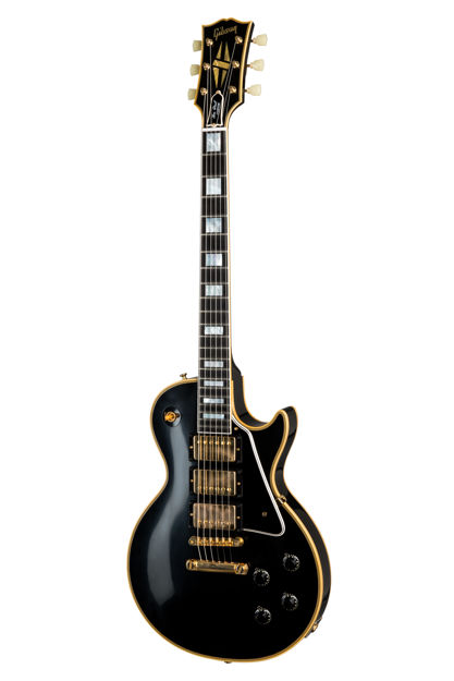 Gibson Customshop 1957 Les Paul Custom Reissue 3-Pickup Bigsby VOS - Ebony