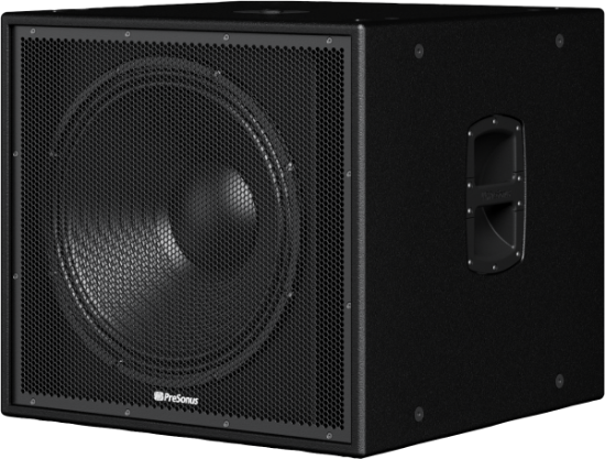 PreSonus CDL Sub18 Active Subwoofer, Black, EU