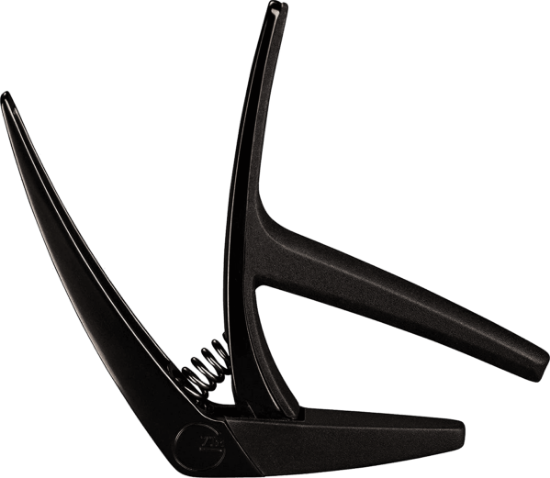 G7th AGT C21022 Lightweight Nashville guitar capo, sort