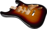 Fender Deluxe Series Stratocaster HSH, Alder Body, 2-Point Bridge Mount, 3-Color Sunburst
