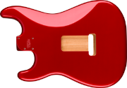 Fender Deluxe Series Stratocaster HSH Alder Body 2 Point Bridge Mount, Candy Apple Red