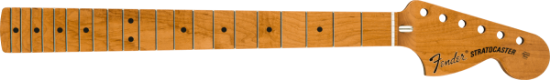 Fender Roasted Maple Vintera Mod '70's Stratocaster Neck, 21 Medium Jumbo Frets, 9.5", "C" Shape