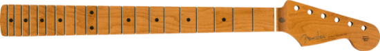Fender Roasted Maple Vintera Mod 50's Stratocaster Neck, 21 Medium Jumbo Frets, 9.5", "V" Shape