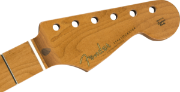 Fender Roasted Maple Vintera Mod 50's Stratocaster Neck, 21 Medium Jumbo Frets, 9.5", "V" Shape