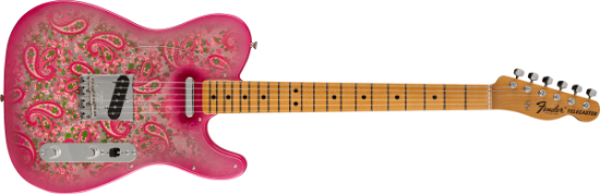 Fender Custom Shop Vintage Custom '68 Paisley Telecaster NOS, Maple Fingerboard, Pink Paisley