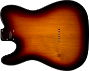 Fender Deluxe Series Telecaster SSH Alder Body Modern Bridge Mount, 3-Color Sunburst