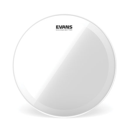 Evans EQ4 Clear Bass Drum Head, 24 Inch