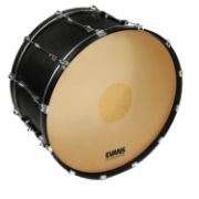 Evans Strata 1400  Power Center Reverse Dot Concert Bass Drum Head, 36 Inch