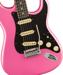 Fender American Ultra Stratocaster, Ebony Fingerboard, Bubble Gum Metallic