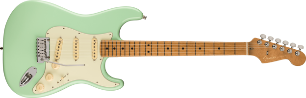 Fender American Ultra Stratocaster, Maple Fingerboard, Surf Green