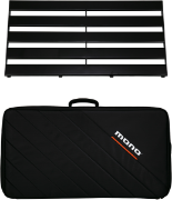Mono Pedalboard Rail Large, Black og Stealth Pro Accessory Case, Black