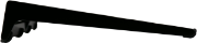 Mono Pedalboard Rail Large, Black og Stealth Pro Accessory Case, Black
