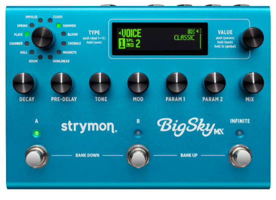 Strymon Big Sky MX Multi Reverb