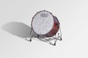 Adams 36"x22" Concert Bass Drum, Vintage Serie with cymbal holder