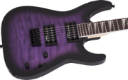 Jackson JS Series Dinky Arch Top JS32Q DKA HT Amaranth Fingerboard Transparent Purple Burst