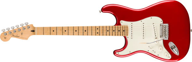 Fender Player Stratocaster Left-Handed, Maple Fingerboard, Candy Apple Red