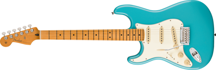 Fender Player II Stratocaster Left-Hand, Maple Fingerboard, Aquatone Blue