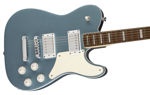 Squier Limited Edition Paranormal Troublemaker Telecaster Deluxe, Laurel Fingerboard, Parchment Pickguard, Ice Blue Metallic