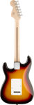 Squier Affinity Series Stratocaster Junior HSS, Laurel Fingerboard, White Pickguard, 3-Color Sunburst