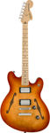 Squier Affinity Series Starcaster Deluxe, Maple Fingerboard, Sienna Sunburst