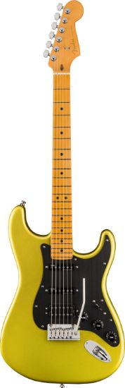 Fender American Ultra II Stratocaster HSS, Maple Fingerboard, Solar Flare