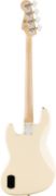 Squier Affinity Series Active Jazz Bass, Maple Fingerboard, Black Pickguard, Olympic White