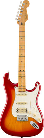 Fender Player II Stratocaster HSS, Maple Fingerboard, Aged Cherry Burst