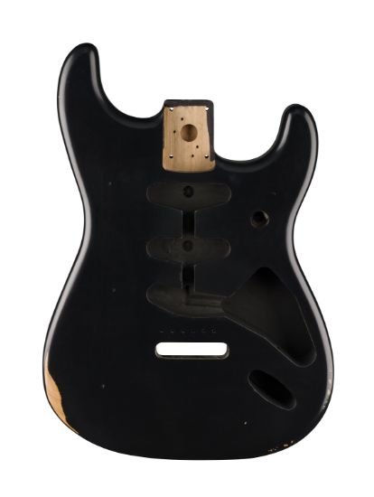 Fender Road Worn 50's Stratocaster SSS Alder Body, Black