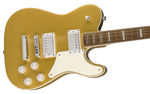 Squier Limited Edition Paranormal Troublemaker Telecaster Deluxe, Laurel Fingerboard, Parchment Pickguard, Aztec Gold