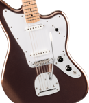 Squier Affinity Series Jaguar, Maple Fingerboard, White Pickguard, Mystic Metallic Brown