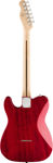 Squier Affinity Series Telecaster FMT SH, Laurel Fingerboard, White Pickguard, Crimson Red Transparent