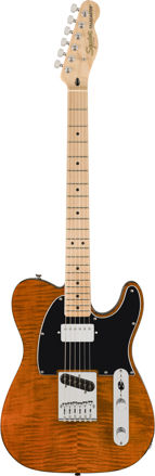 Squier Affinity Series Telecaster FMT SH, Maple Fingerboard, Black Pickguard, Mocha