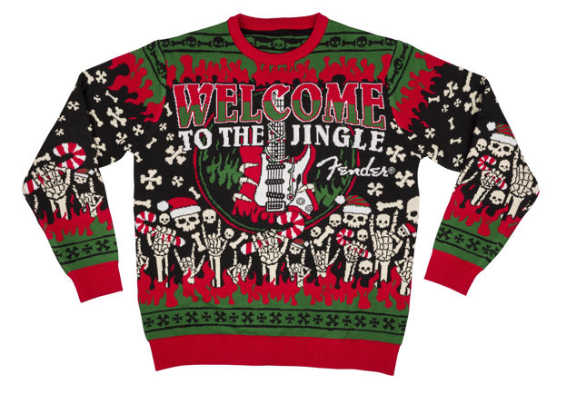 Fender Ugly Christmas Sweater 2024 Mens S